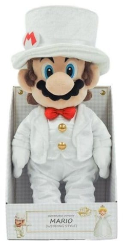 Jucarii - Super Mario Plush Figure Mario Wedding 39 cm