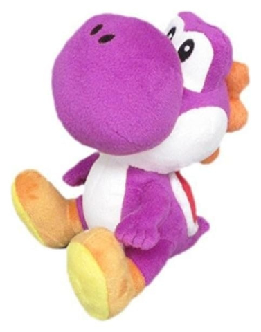 Jucarii - Super Mario Plush Figure Yoshi Purple 21 cm