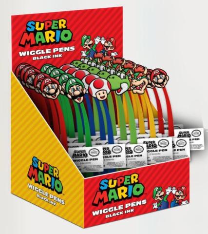 PRECOMENZI - Super Mario Wiggle Pens Characters Display (30)
