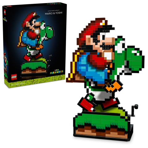 LEGO Super Mario - LEGO Super Mario World – Mario si Yoshi 71437