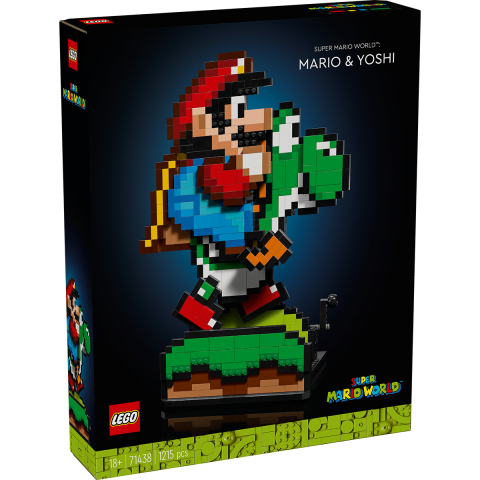LEGO Super Mario World – Mario si Yoshi 71437 [1]