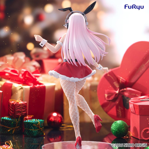 Super Sonico BiCute Bunnies PVC Figure Santa Ver. 30 cm [1]
