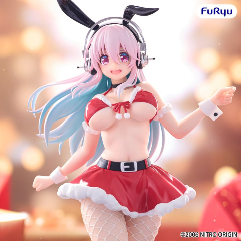 Collectibles - Super Sonico BiCute Bunnies PVC Figure Santa Ver. 30 cm