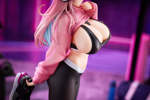 Super Sonico PVC Figure 1/6 Exercise Ver. 27 cm [3]
