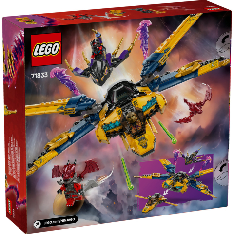 LEGO® NINJAGO Superavionul cu reactie al lui Ras si Arin 71833 [2]