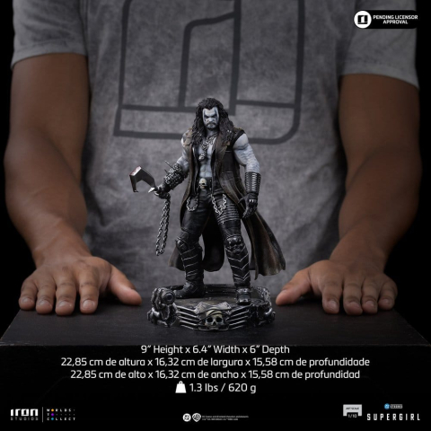 Supergirl Movie Art Scale Statue 1/10 Lobo 23 cm [12]
