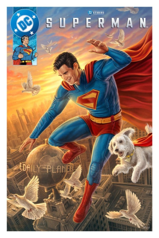 PRECOMENZI - Superman (2025) DC Comics Art Print Superman: A Symbol of Hope 41 x 61 cm - unframed