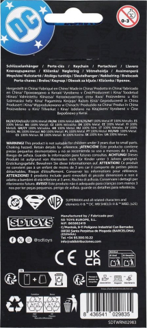 Superman Metal Key Ring Logo [3]