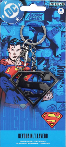 Fashion & Accessories - Superman Metal Key Ring Logo