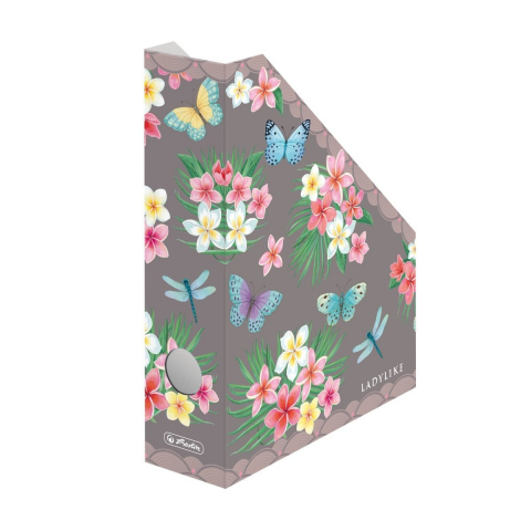 Rechizite, Creativitate, Hobby - Suport dosare A4 din carton Ladylike – organizare verticala