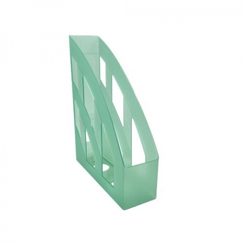 Pentru birou - SUPORT DOSARE PLASTIC A4 MENTA TRANSPARENT  