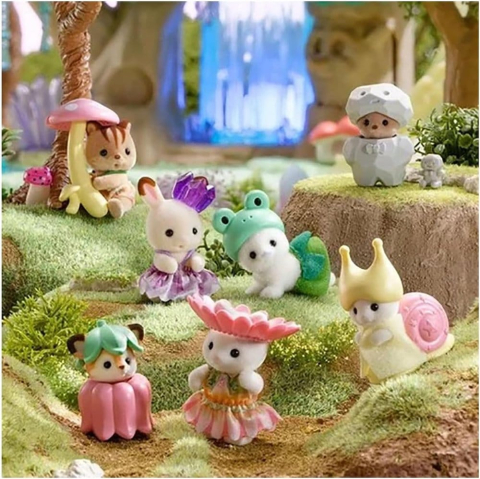 Sylvanian Families Mini-figures Forest Fairy Baby Friends Surprise Bag 5 cm Display (16) [1]
