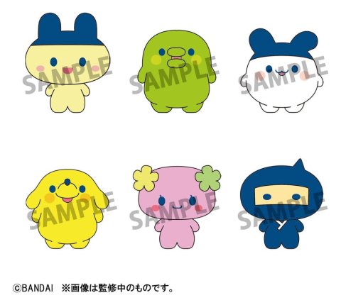 PRECOMENZI - Tamagotchi Chokorin Collection Mini Figures 5 cm Blind Box Assortment (6)