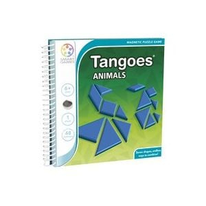 Tangoes Animals – Joc de logica magnetic cu 48 de provocari Smart Games - Tangoes Animals – Joc de logica magnetic cu 48 de provocari