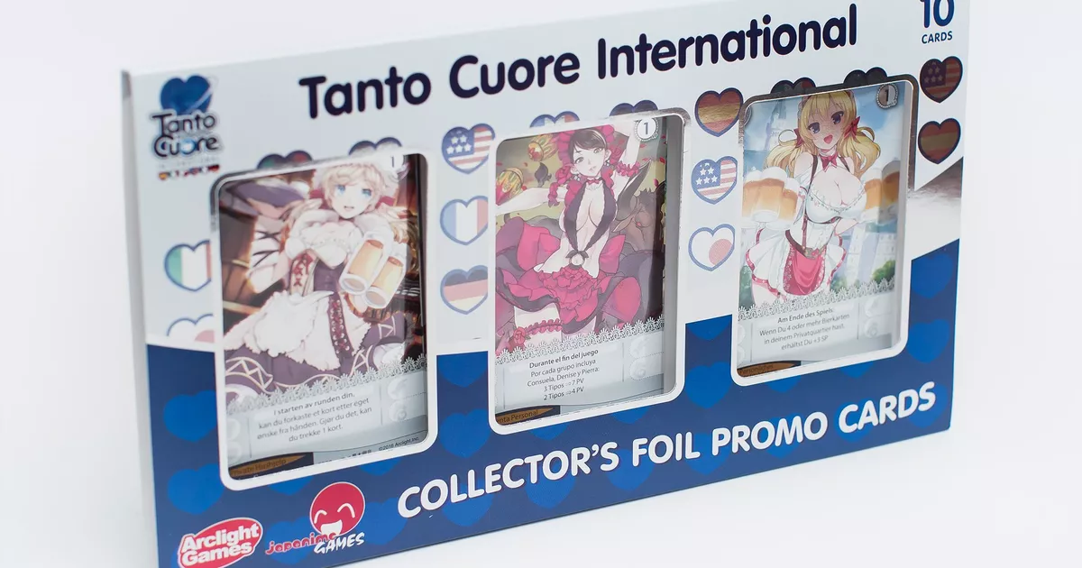Trading Card Games - Tanto Cuore International - Collector's Foil Promo Cards