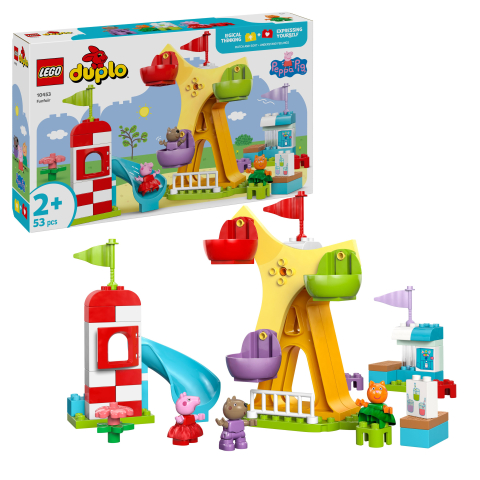 Lego Duplo - LEGO DUPLO Purcelusa Peppa Targ de distractii 10453