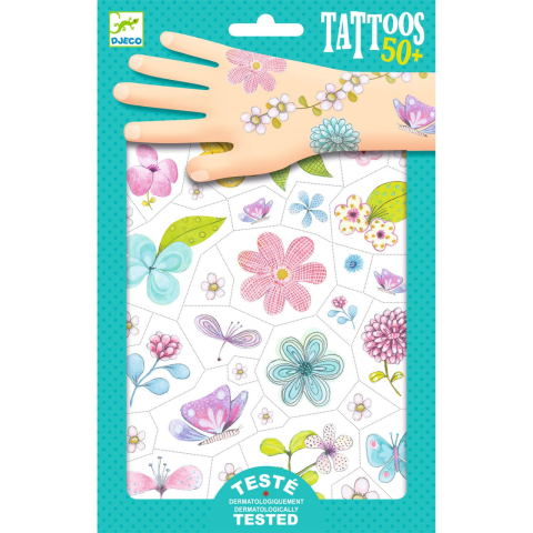 Jocuri si jucarii - Tatuaje Flori de camp, Djeco