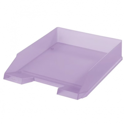 Pentru birou - TAVITA CORESPONDENTA A4 MOV TRANSPARENT PASTEL