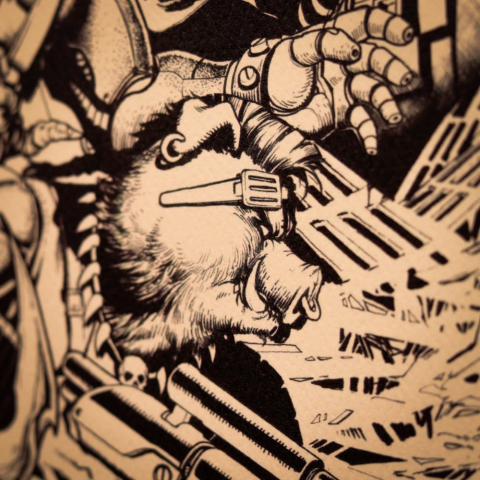 Teenage Mutant Ninja Turtles Art Print Comic Limited Edition 42 x 30 cm [6]