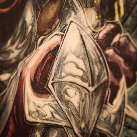 Teenage Mutant Ninja Turtles Art Print Shredder Limited Edition 42 x 30 cm [6]