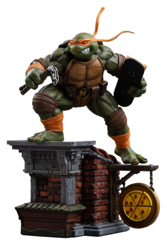 Teenage Mutant Ninja Turtles Art Scale Statue 1/10 Michelangelo Unleashed 24 cm [10]