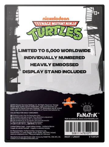 Teenage Mutant Ninja Turtles Ingot Villain Limited Edition [2]