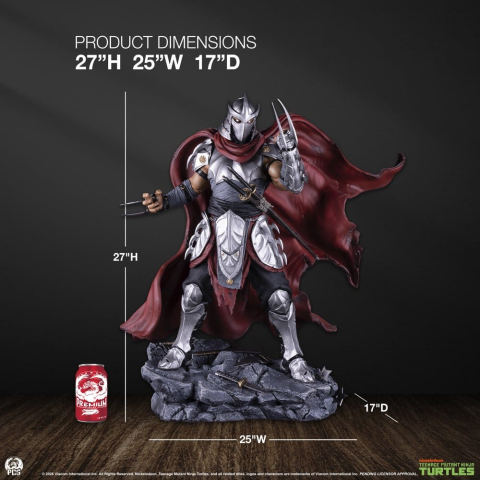 Teenage Mutant Ninja Turtles Legends Statue 1/3 Shredder (Comic Variant) 69 cm [23]