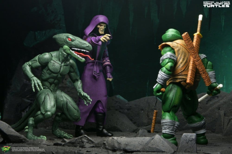 Teenage Mutant Ninja Turtles (Mirage Comics) Action Figure 2-Pack Daimyo Orkai & Raptor 18 cm [9]