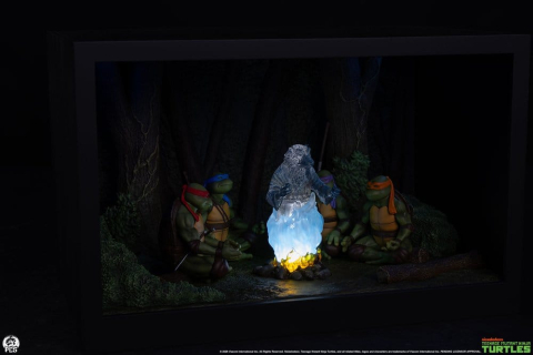 Teenage Mutant Ninja Turtles (Movie Moments) Mini Scale Diorama Splinter's Spirit 36 cm [8]