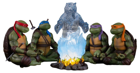 Teenage Mutant Ninja Turtles (Movie Moments) Mini Scale Diorama Splinter's Spirit 36 cm [17]