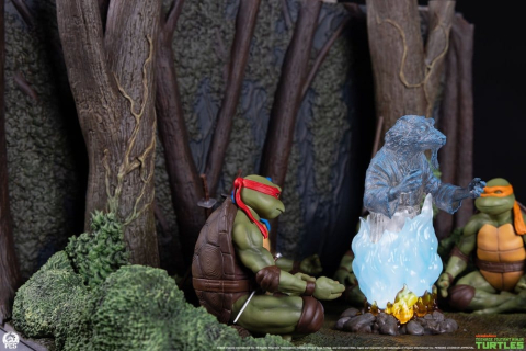 Teenage Mutant Ninja Turtles (Movie Moments) Mini Scale Diorama Splinter's Spirit 36 cm [13]