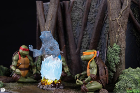 Teenage Mutant Ninja Turtles (Movie Moments) Mini Scale Diorama Splinter's Spirit 36 cm [10]