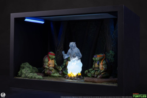 Teenage Mutant Ninja Turtles (Movie Moments) Mini Scale Diorama Splinter's Spirit 36 cm [9]