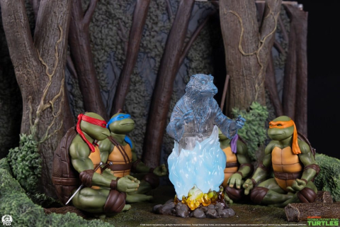 Teenage Mutant Ninja Turtles (Movie Moments) Mini Scale Diorama Splinter's Spirit 36 cm [2]