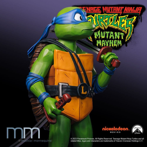 Teenage Mutant Ninja Turtles: Mutant Mayhem Life-Size Statue Leonardo 172 cm [0]