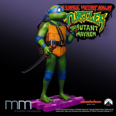 Teenage Mutant Ninja Turtles: Mutant Mayhem Life-Size Statue Leonardo 172 cm [1]