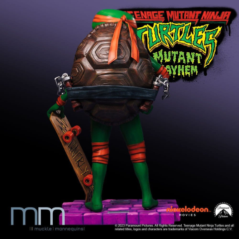 Teenage Mutant Ninja Turtles: Mutant Mayhem Life-Size Statue Michelangelo 162 cm [0]