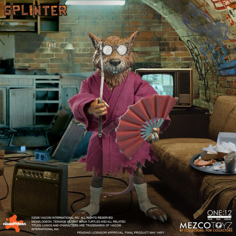 Teenage Mutant Ninja Turtles One:12 Collective Action Figure 1/12 Splinter 17 cm [3]