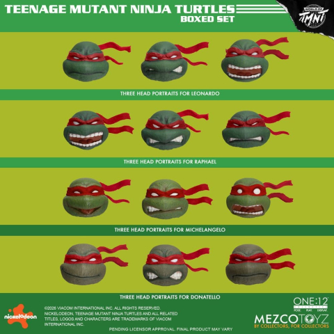 Teenage Mutant Ninja Turtles One:12 Collective Action Figures 1/12 Boxed Set 17 cm [1]