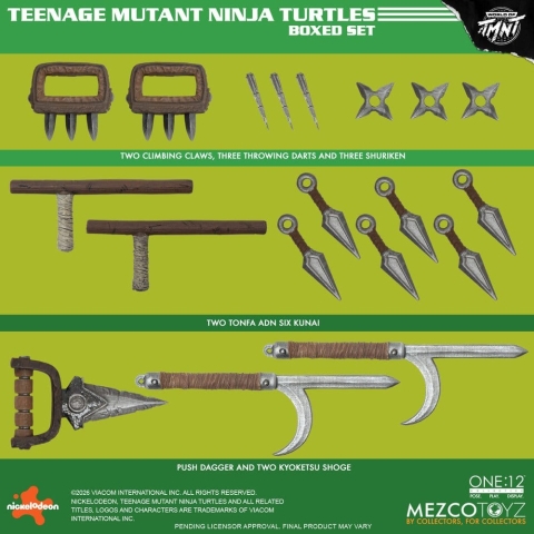 Teenage Mutant Ninja Turtles One:12 Collective Action Figures 1/12 Boxed Set 17 cm [7]