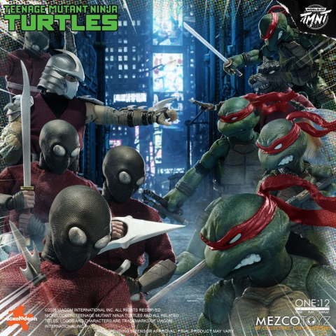 Teenage Mutant Ninja Turtles One:12 Collective Action Figures 1/12 Boxed Set 17 cm [9]