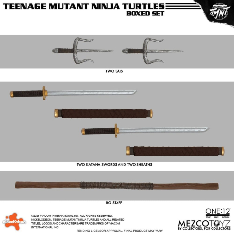 Teenage Mutant Ninja Turtles One:12 Collective Action Figures 1/12 Boxed Set 17 cm [21]