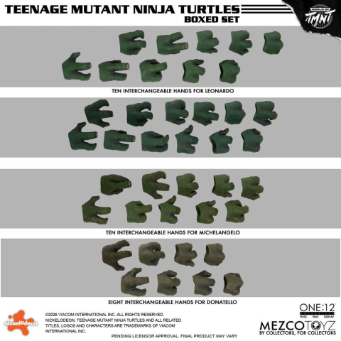 Teenage Mutant Ninja Turtles One:12 Collective Action Figures 1/12 Boxed Set 17 cm [19]