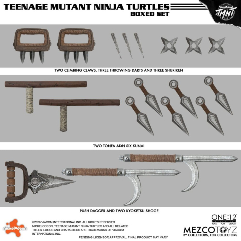 Teenage Mutant Ninja Turtles One:12 Collective Action Figures 1/12 Boxed Set 17 cm [22]