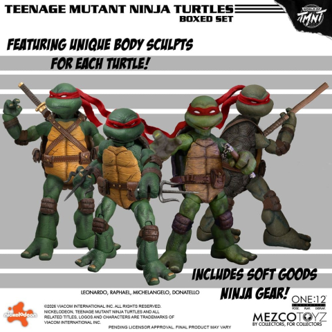 Teenage Mutant Ninja Turtles One:12 Collective Action Figures 1/12 Boxed Set 17 cm [15]