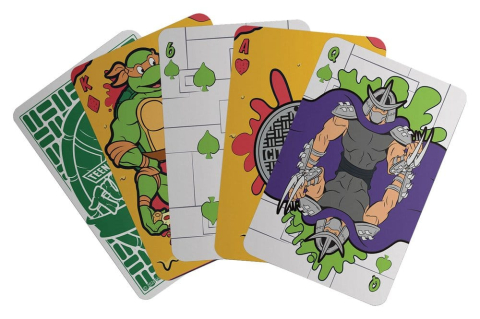 PRECOMENZI - Teenage Mutant Ninja Turtles Playing Cards Display (12)