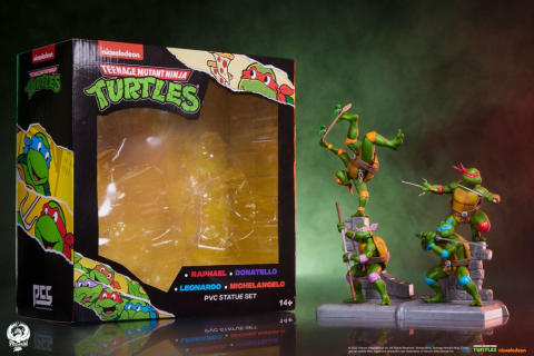Teenage Mutant Ninja Turtles PVC Statue 4-pack 20 cm [15]