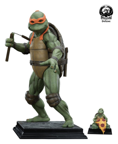 Teenage Mutant Ninja Turtles Statue 1/2 Michelangelo Deluxe Edition 84 cm [20]