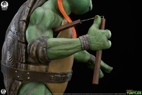 Teenage Mutant Ninja Turtles Statue 1/2 Michelangelo Deluxe Edition 84 cm [8]