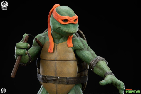 Teenage Mutant Ninja Turtles Statue 1/2 Michelangelo Deluxe Edition 84 cm [5]
